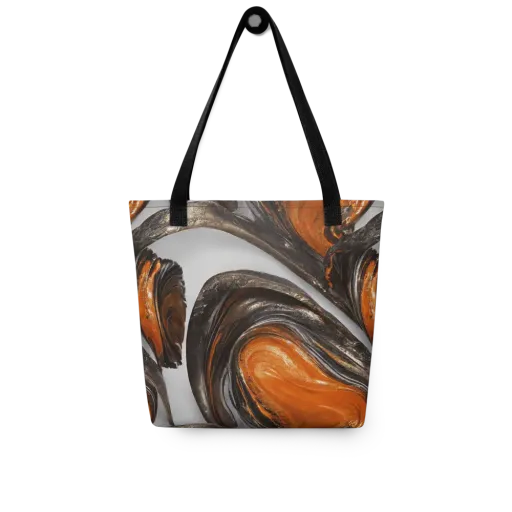 Molten Umber on a Tote Bag