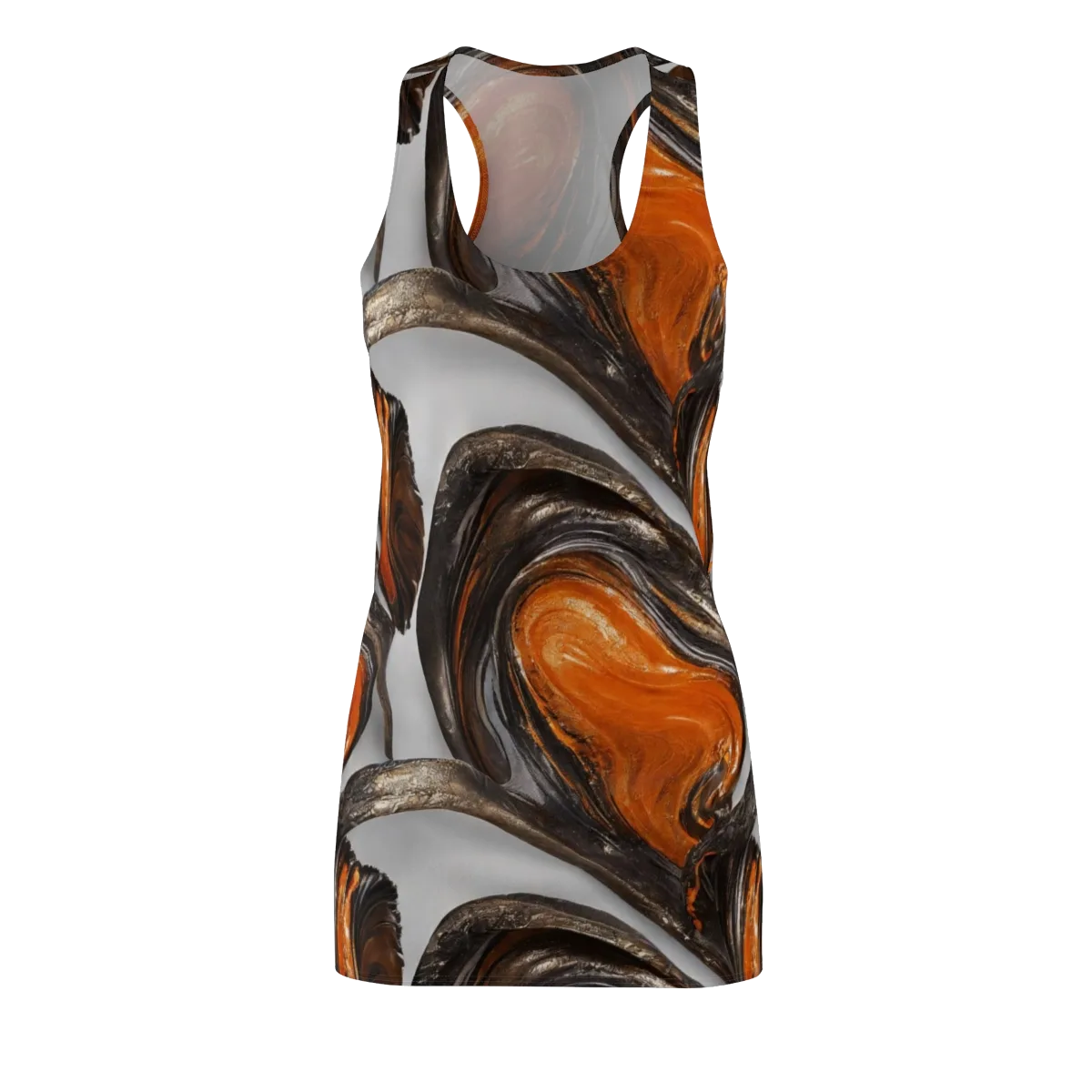 Molten Umber on Racerback Dress — Front