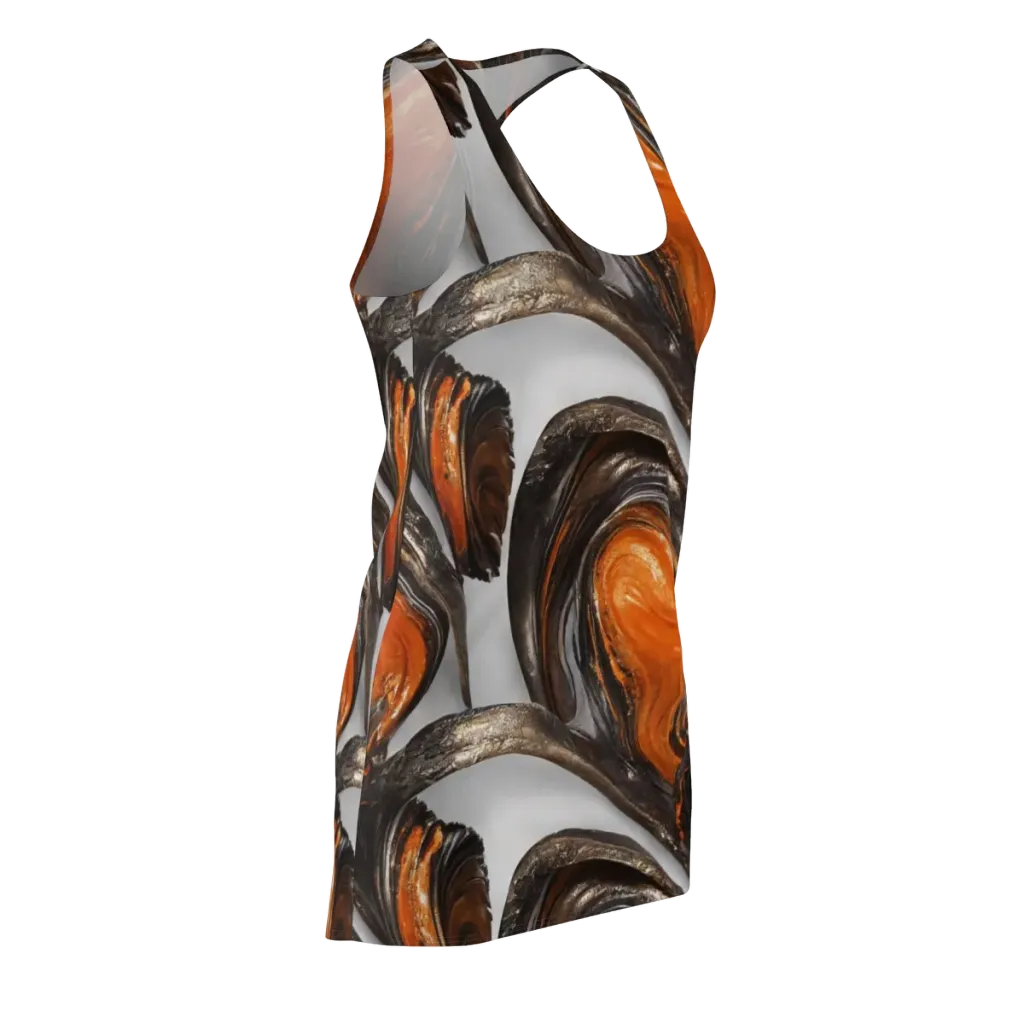Molten Umber on Racerback Dress — Front Side