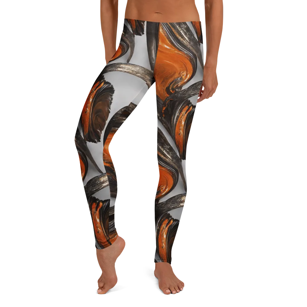 Molten Umber on Leggings — Front