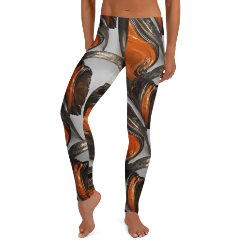 Molten Umber on a Leggings