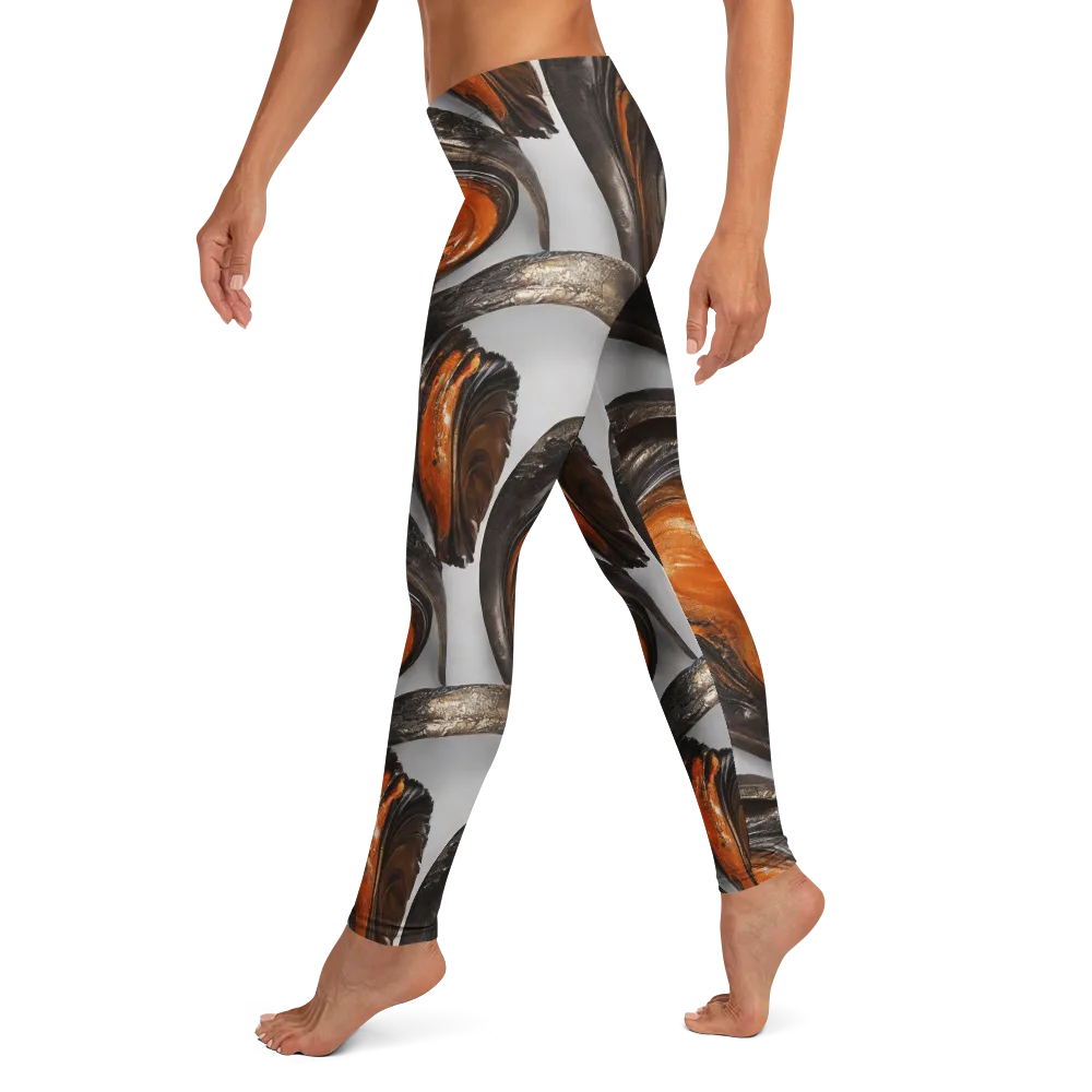 Molten Umber on Leggings — Left