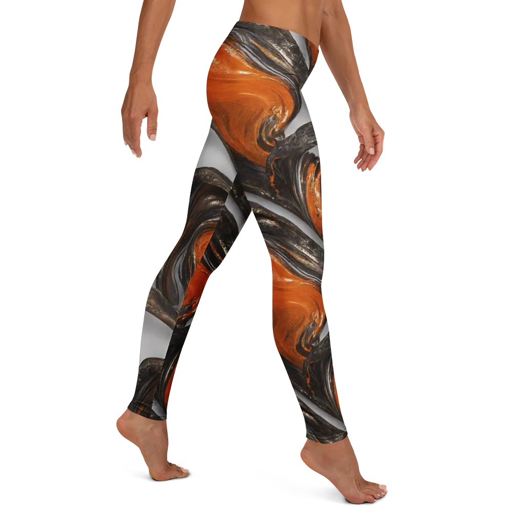 Molten Umber on Leggings — Right