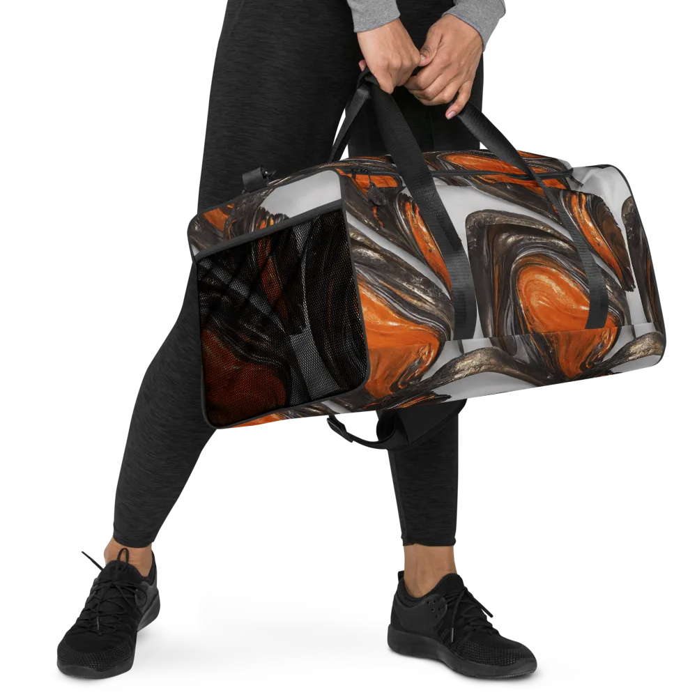 Molten Umber on Duffle Bag — Right Front