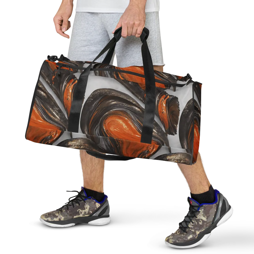 Molten Umber on Duffle Bag — Front