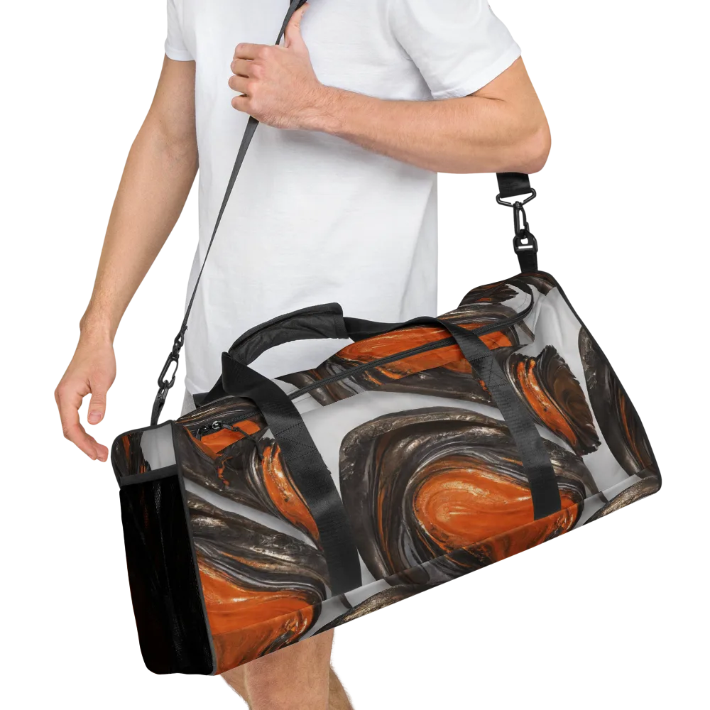 Molten Umber on Duffle Bag — Right Front