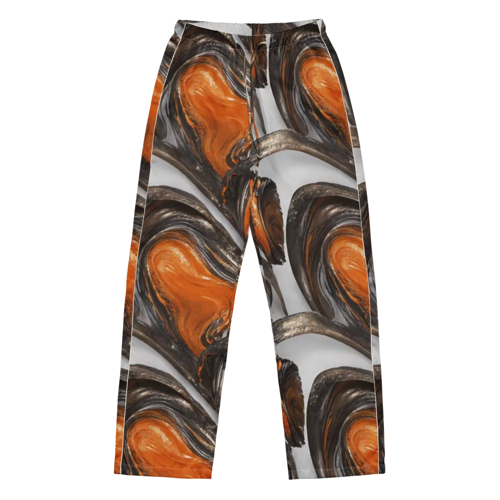 Molten Umber on Women's Pajama Pants — Front