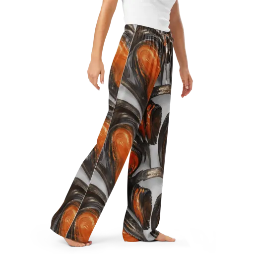 Molten Umber on a Women's Pajama Pants