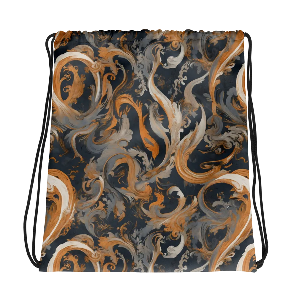 Nocturne Arabesque on Drawstring Bag — Photo