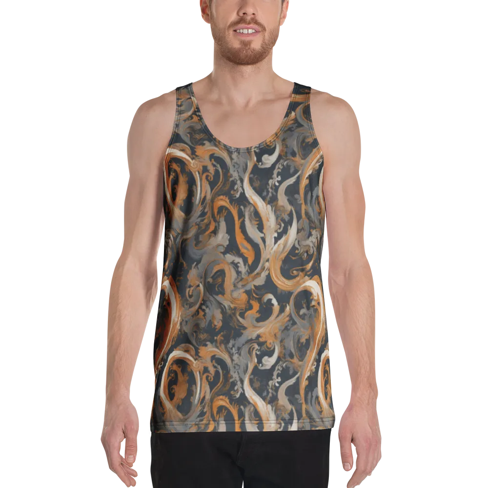Nocturne Arabesque on Men's Tank Top — Front