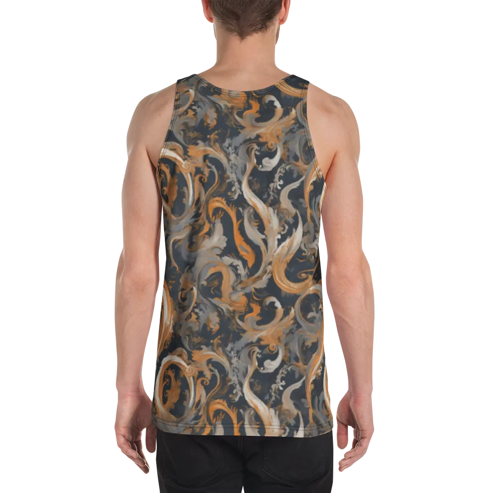 Nocturne Arabesque on Men's Tank Top — Back