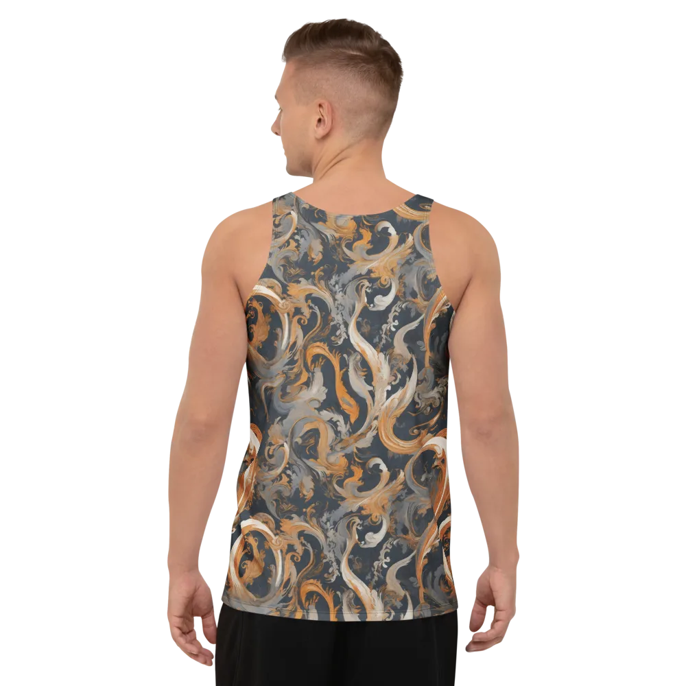 Nocturne Arabesque on Men's Tank Top — Back