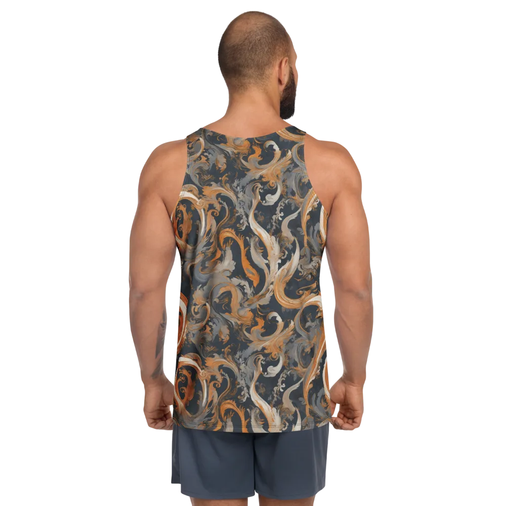 Nocturne Arabesque on Men's Tank Top — Back