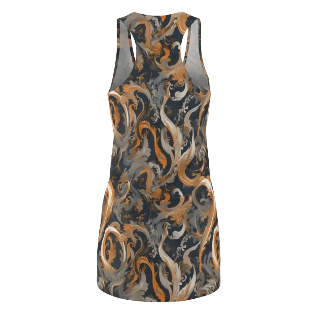 Nocturne Arabesque on Racerback Dress — Back