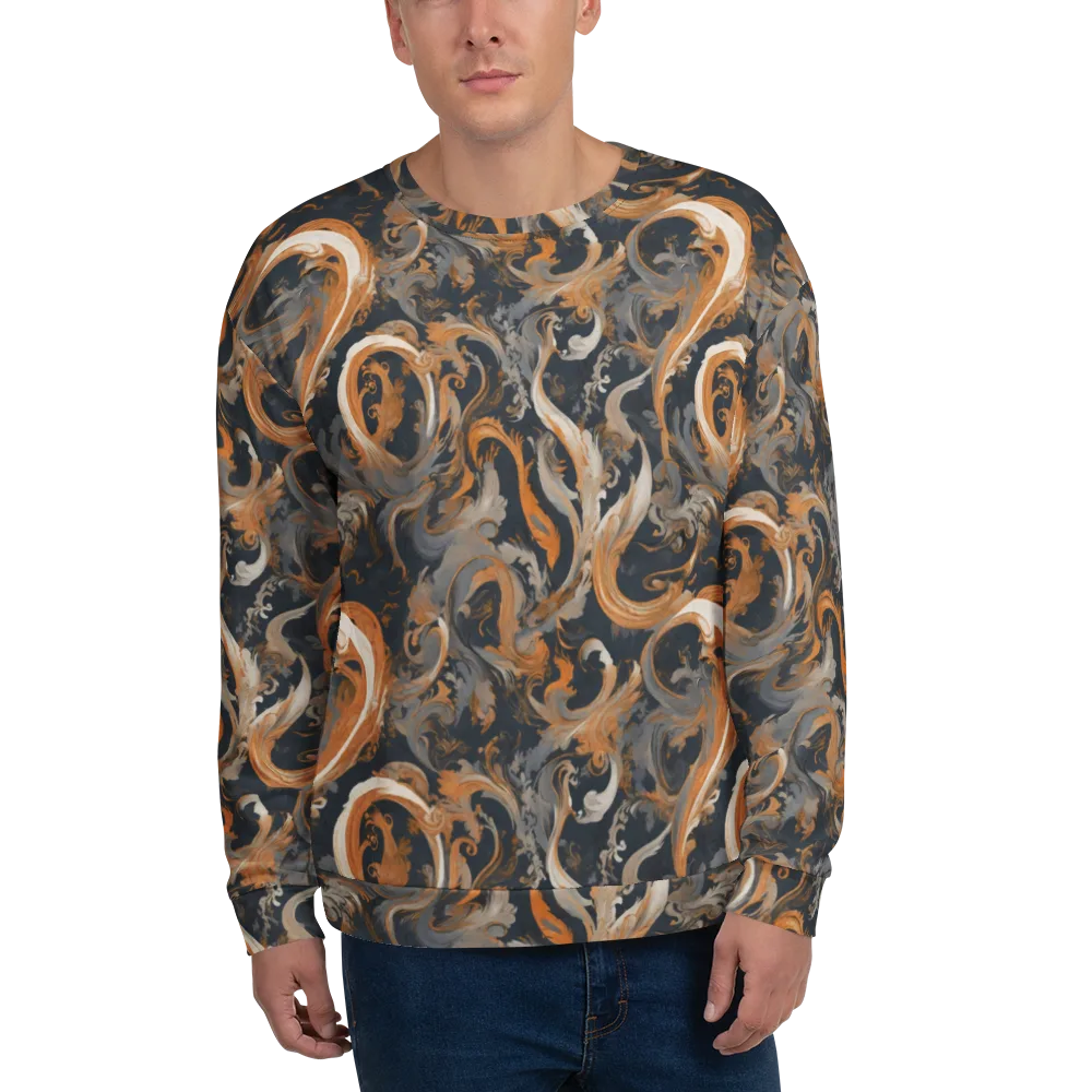 Nocturne Arabesque on Sweatshirt — Front