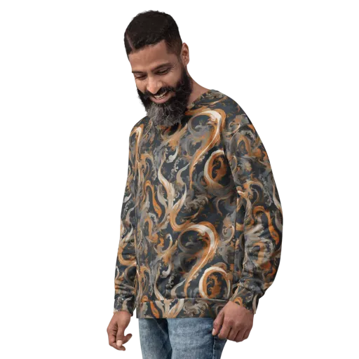 Nocturne Arabesque on a Sweatshirt