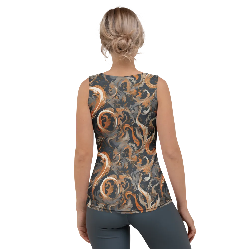 Nocturne Arabesque on Women's Tank Top — Back