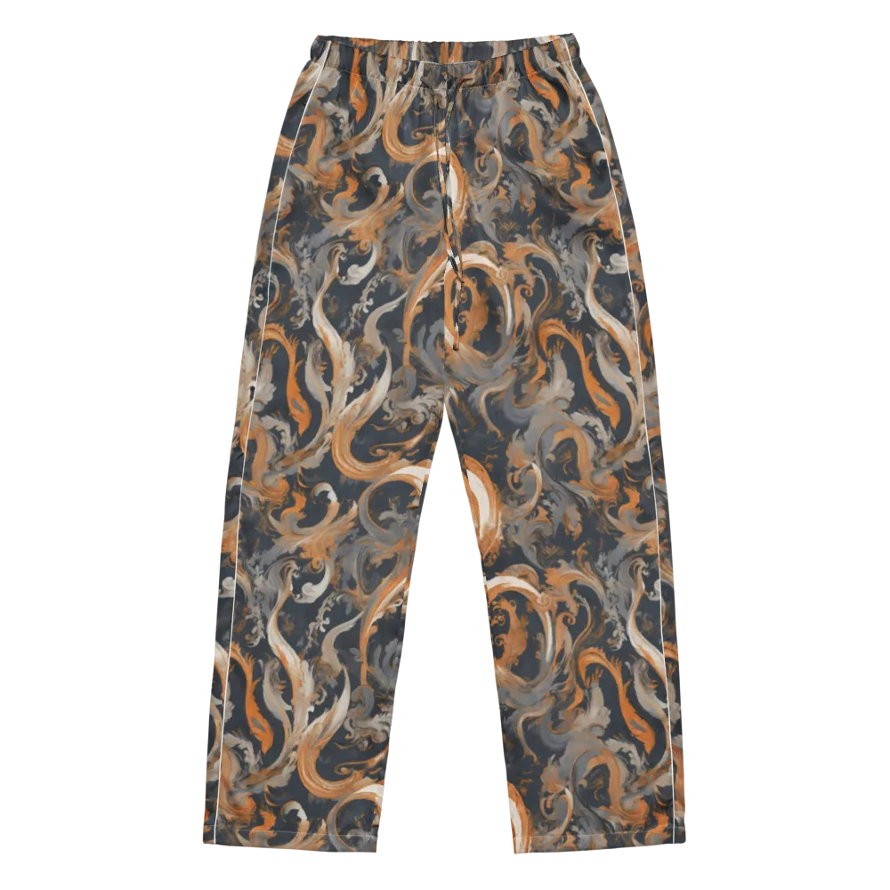 Nocturne Arabesque on Women's Pajama Pants — Front