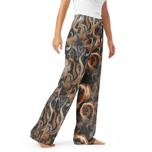 Nocturne Arabesque on a Women's Pajama Pants