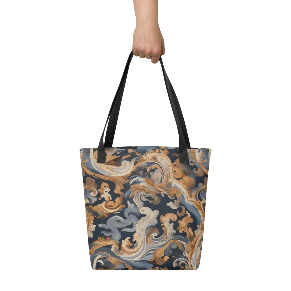 Rococo Tide on Tote Bag — Front