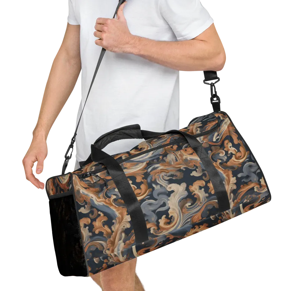 Rococo Tide on Duffle Bag — Right Front