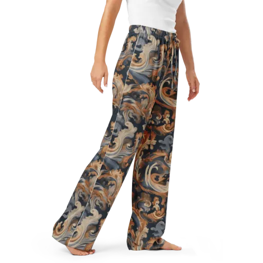 Rococo Tide on a Women's Pajama Pants