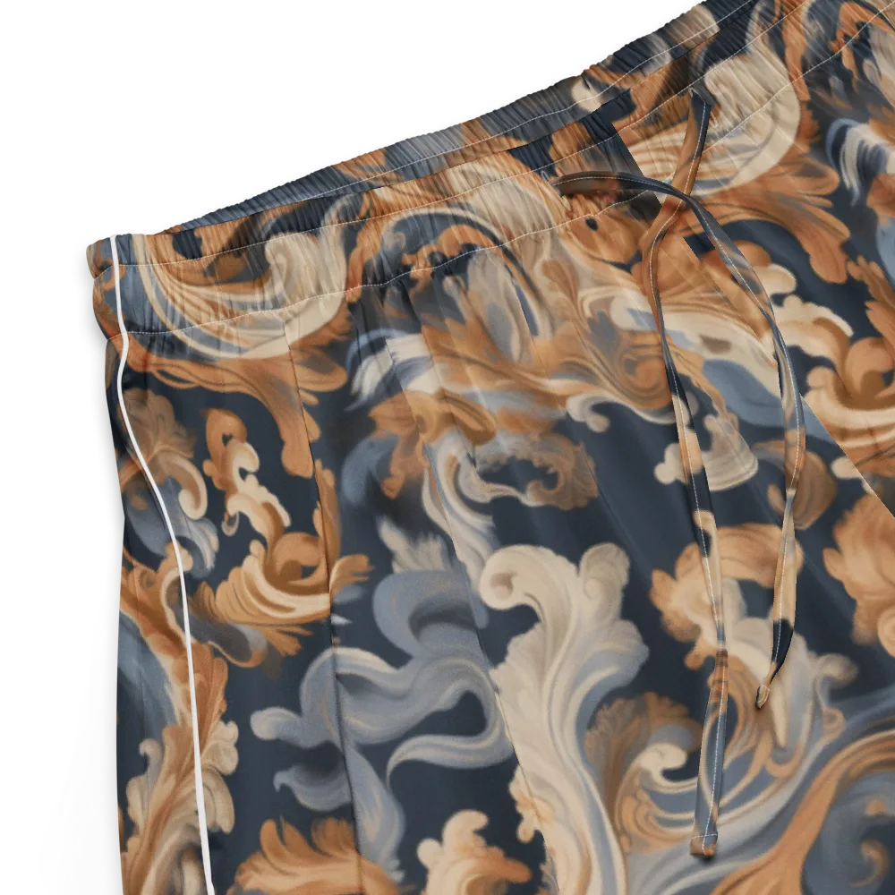 Rococo Tide on Women's Pajama Shorts — Product details