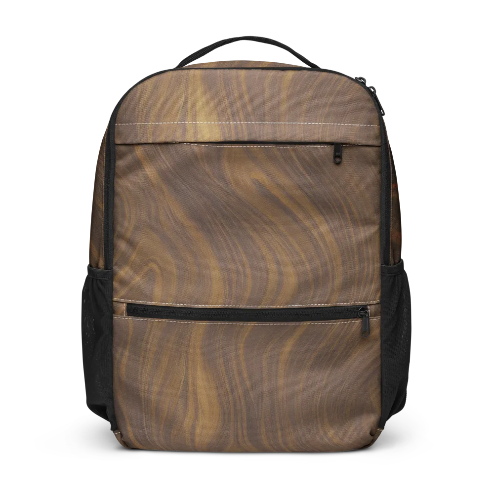 Walnut Current on Utility Backpack — Front