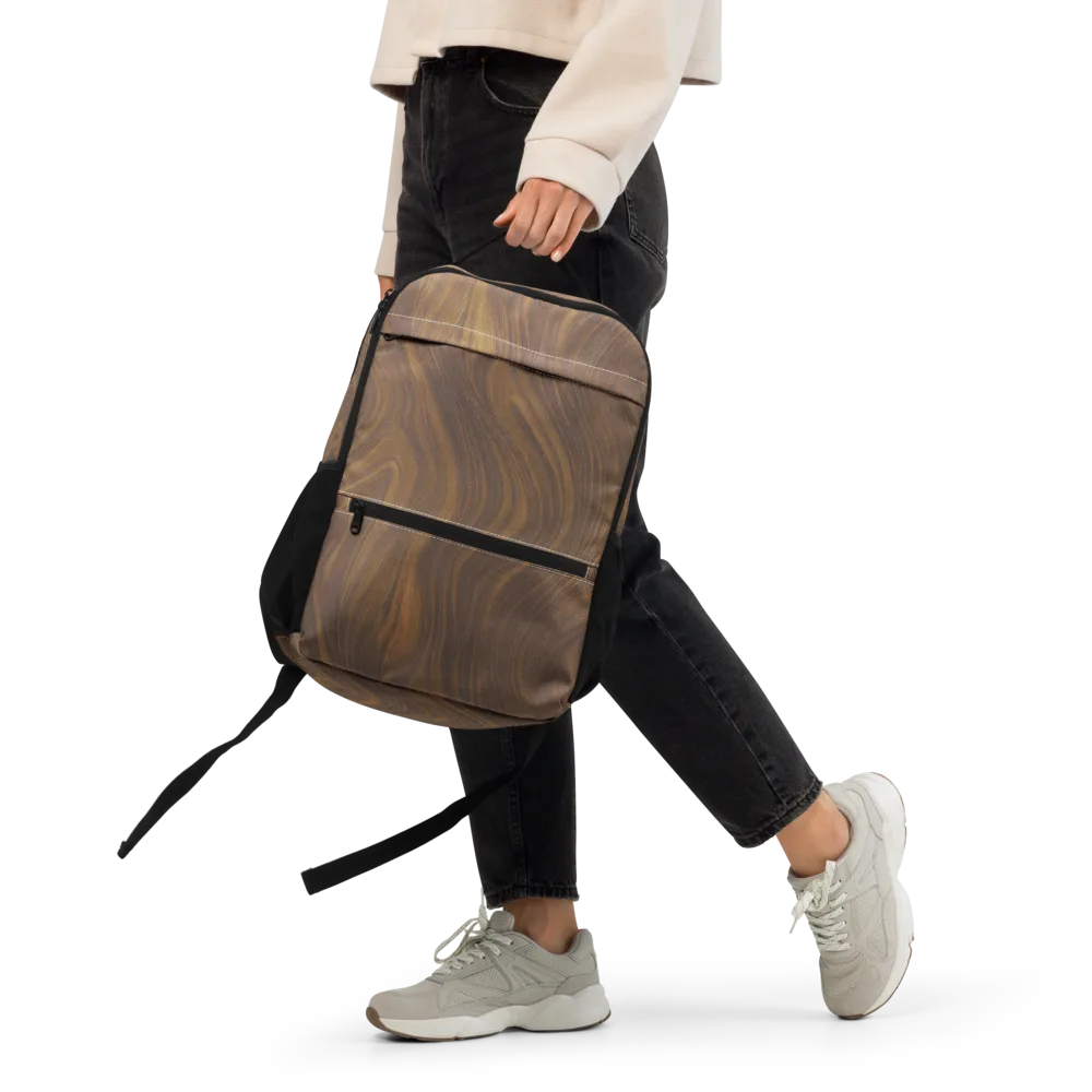 Walnut Current on Utility Backpack — Front