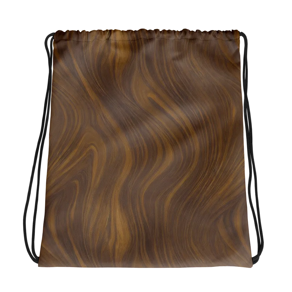 Walnut Current on Drawstring Bag — Photo