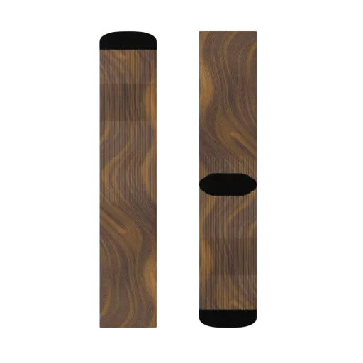 Walnut Current on a Socks