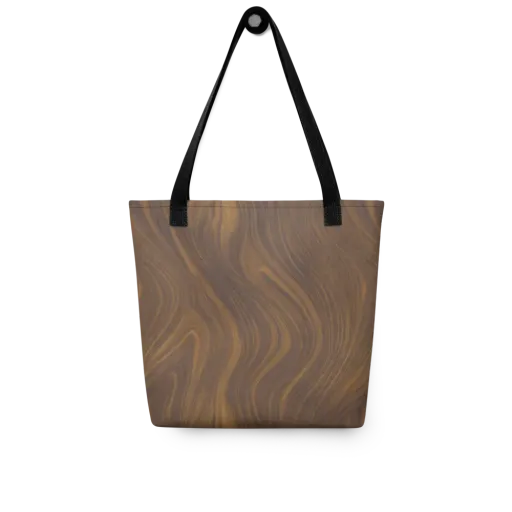 Walnut Current on a Tote Bag
