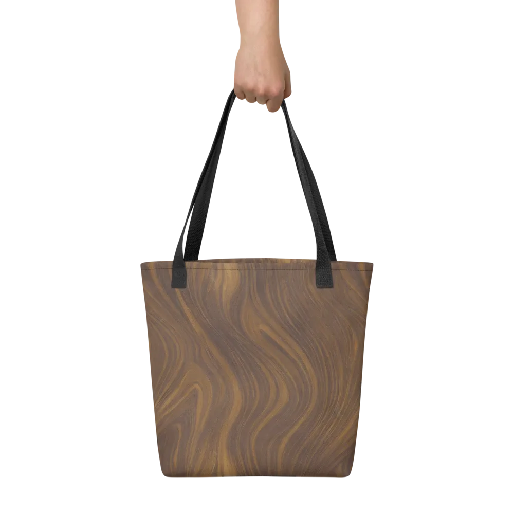 Walnut Current on Tote Bag — Front
