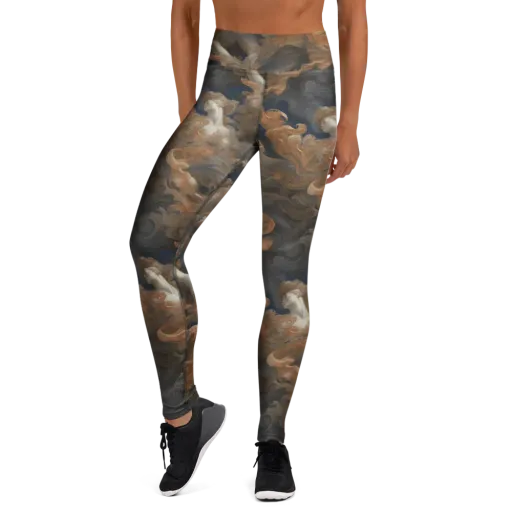 Sienna Rapture on a Yoga Leggings