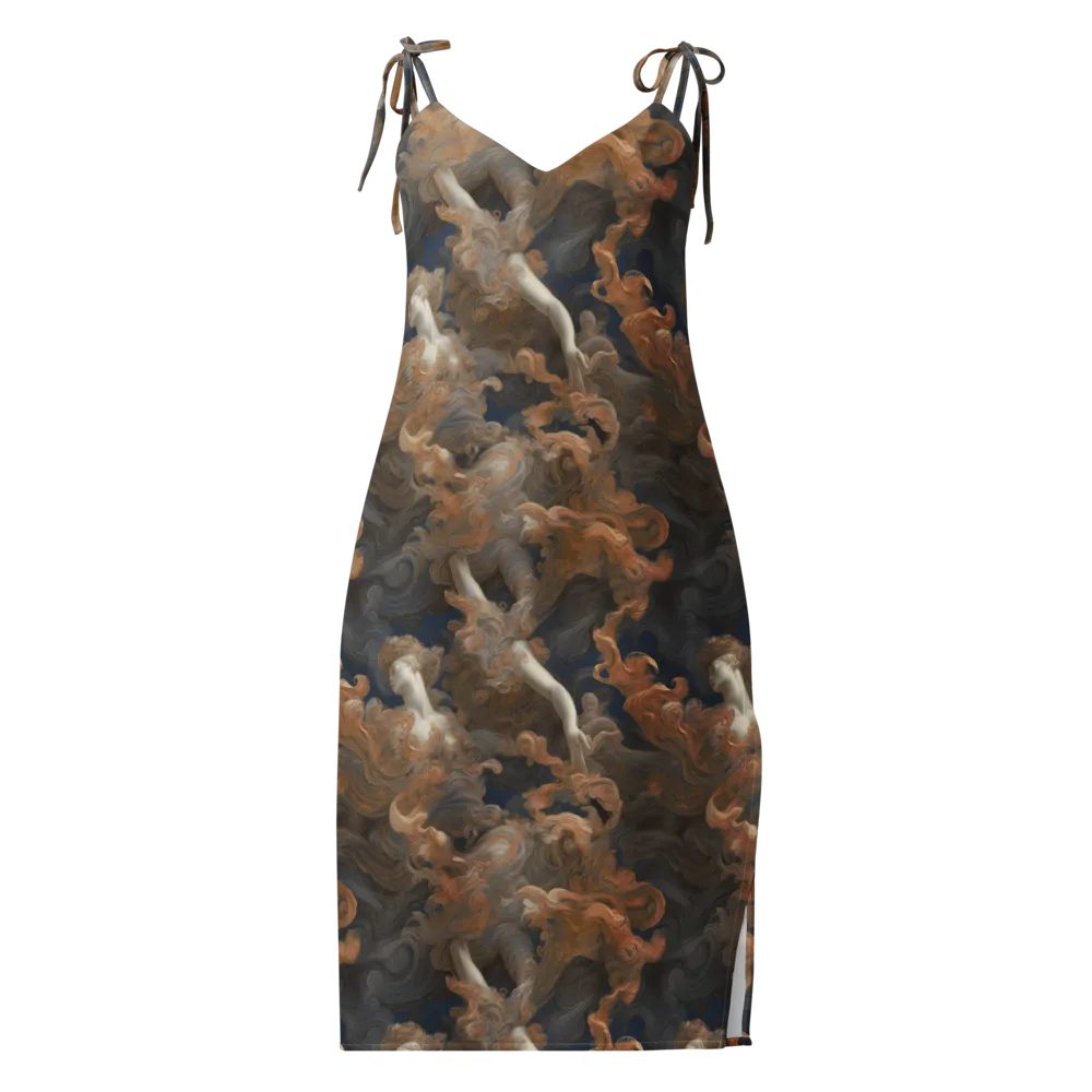 Sienna Rapture on Slip Dress — Front