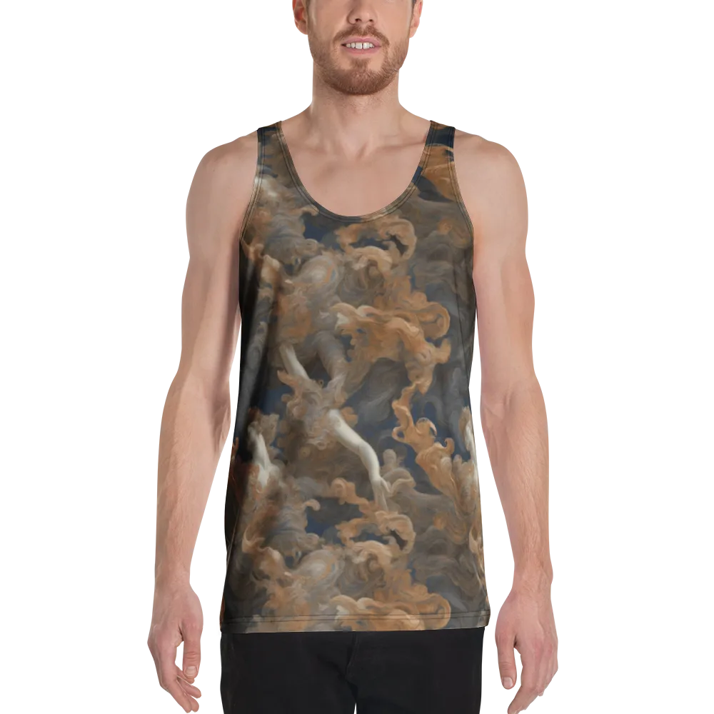 Sienna Rapture on Men's Tank Top — Front