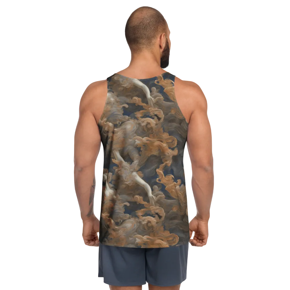 Sienna Rapture on Men's Tank Top — Back