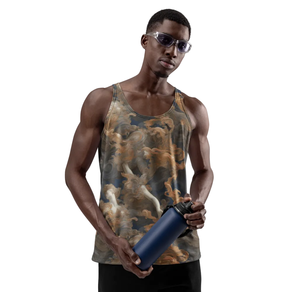 Sienna Rapture on Men's Tank Top — Front