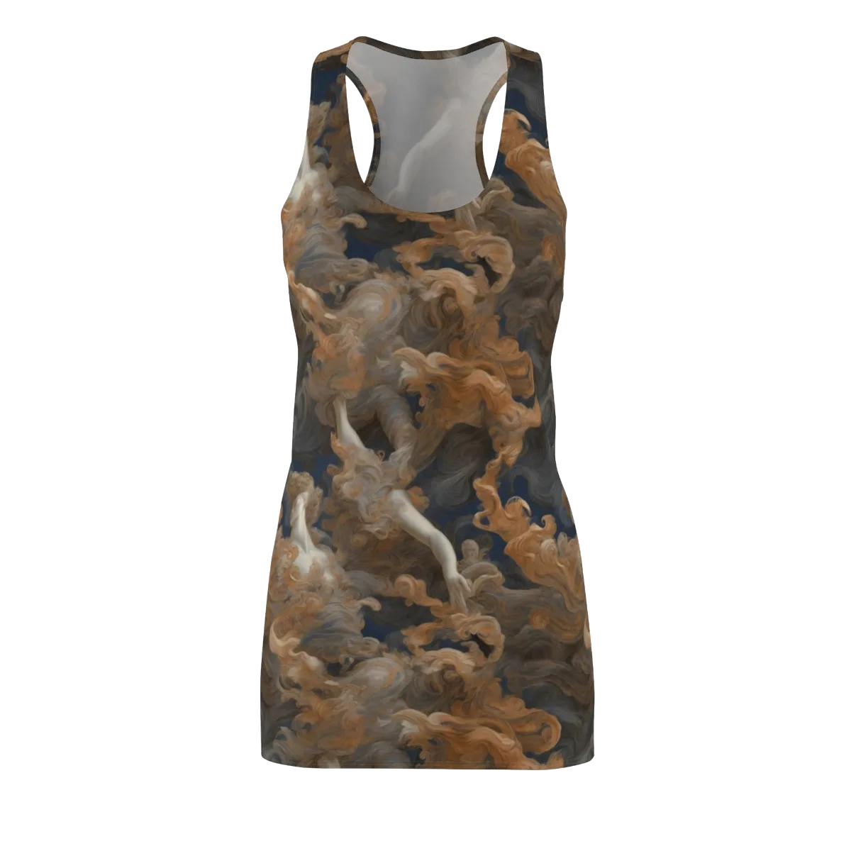 Sienna Rapture on Racerback Dress — Front