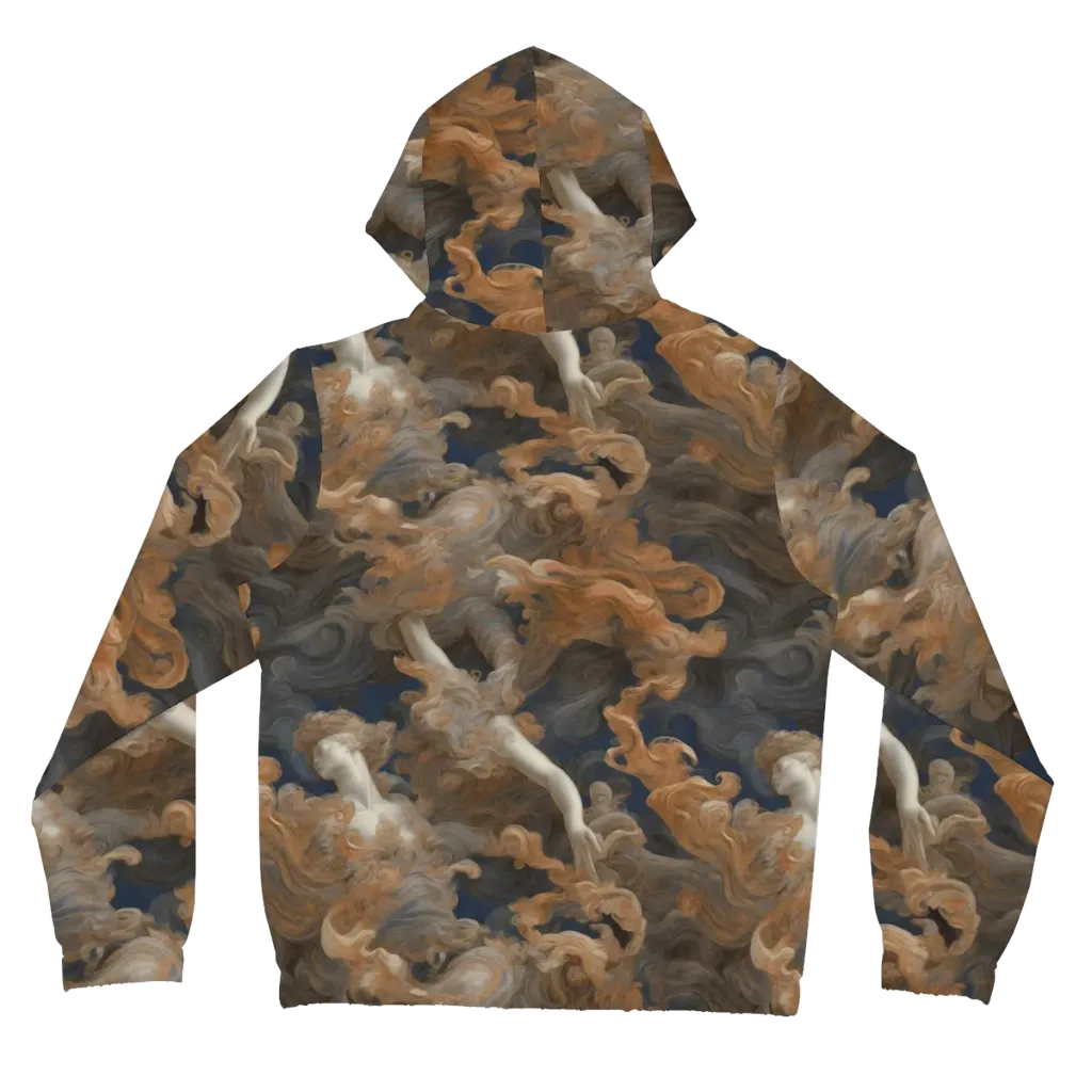 Sienna Rapture on Women's Full-Zip Hoodie — Back