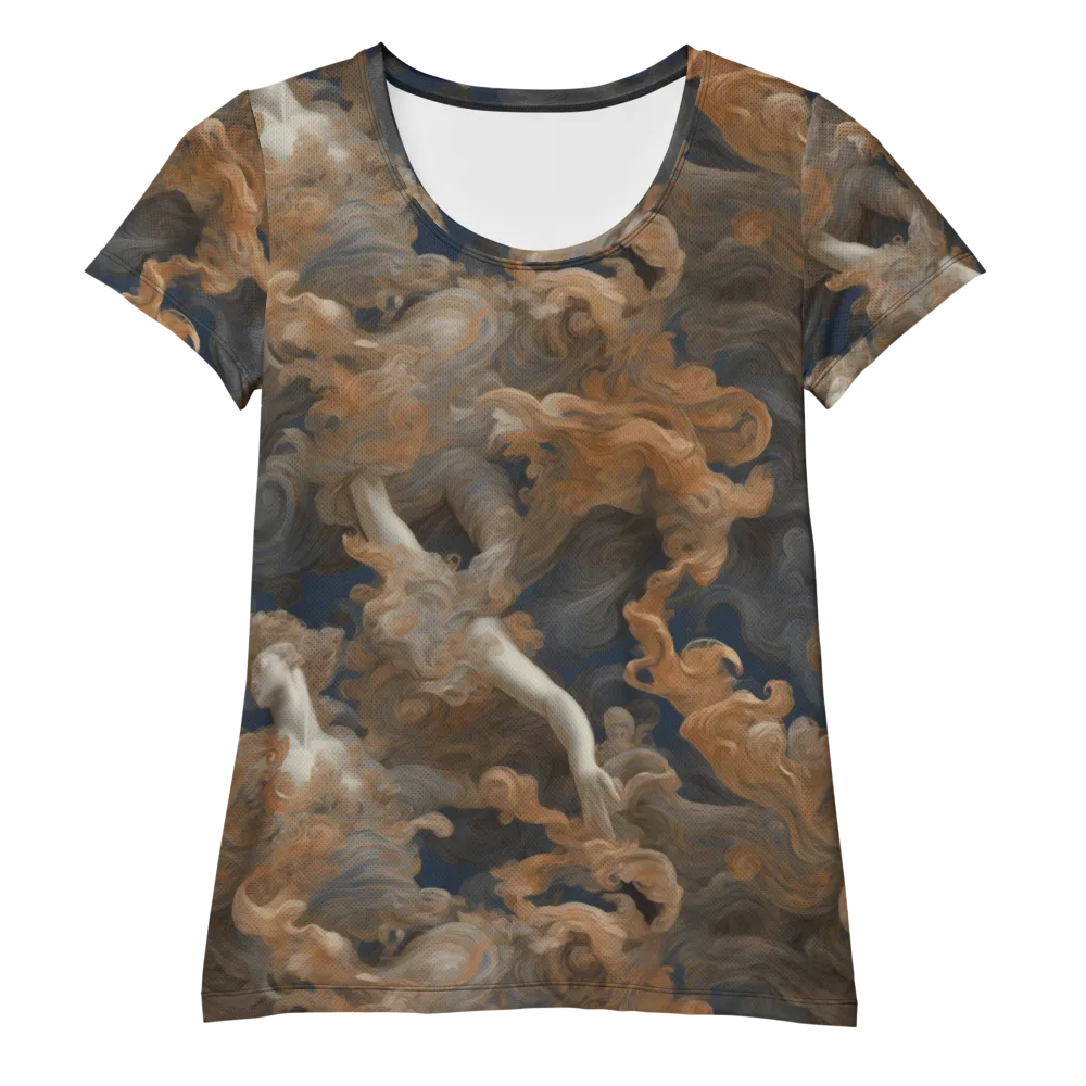 Sienna Rapture on Women's Athletic T-Shirt — Front