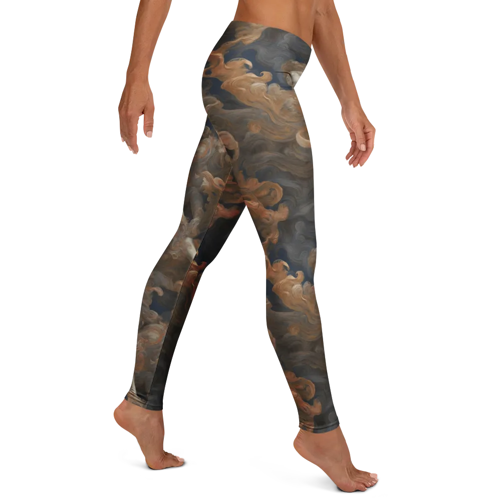 Sienna Rapture on Leggings — Right
