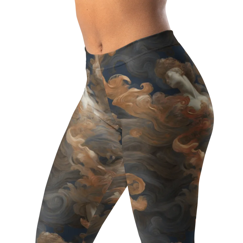 Sienna Rapture on Leggings — Left Front