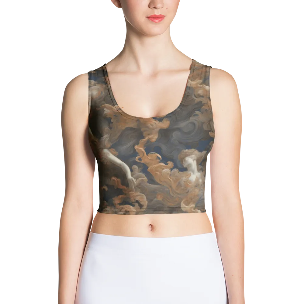 Sienna Rapture on Crop Top — Front