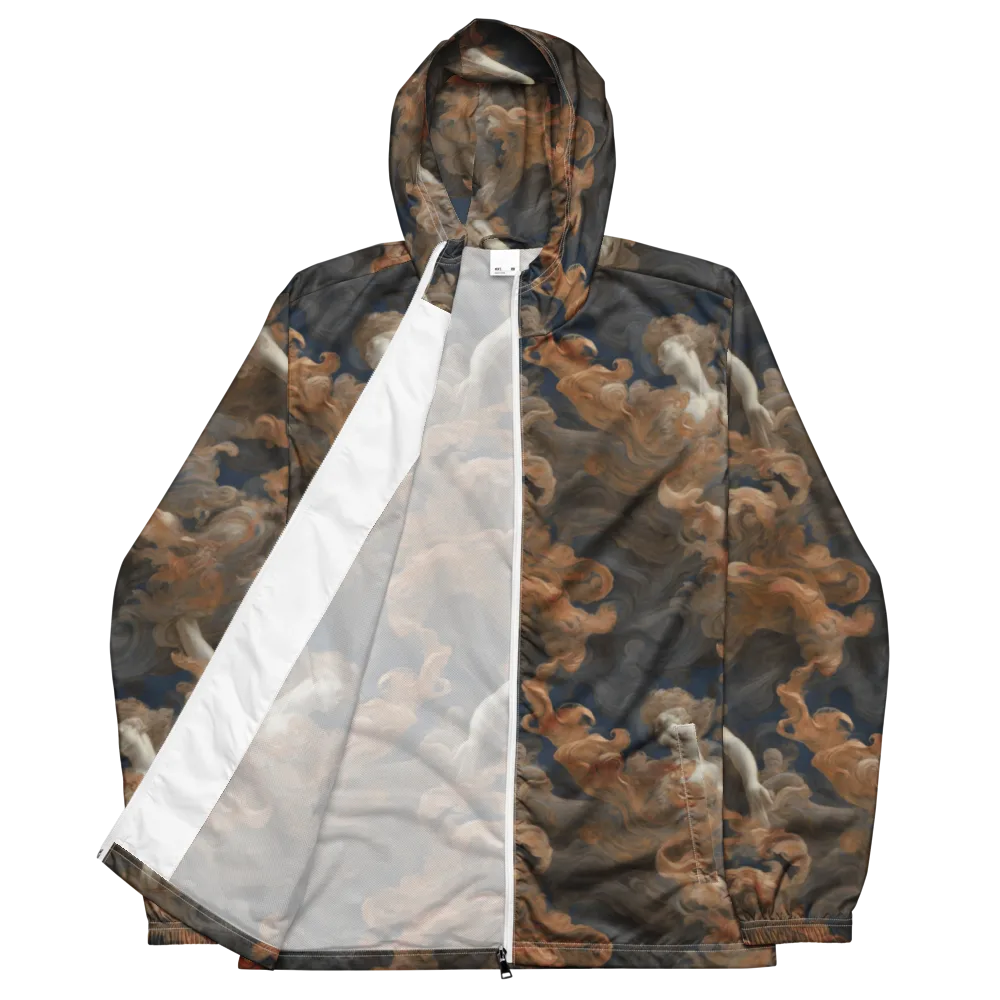 Sienna Rapture on Men's Windbreaker — Front