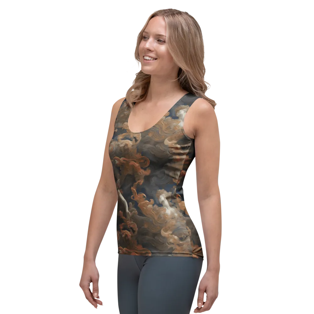 Sienna Rapture on Women's Tank Top — Left Front