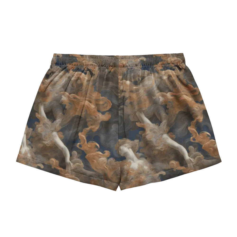 Sienna Rapture on Women's Pajama Shorts — Back