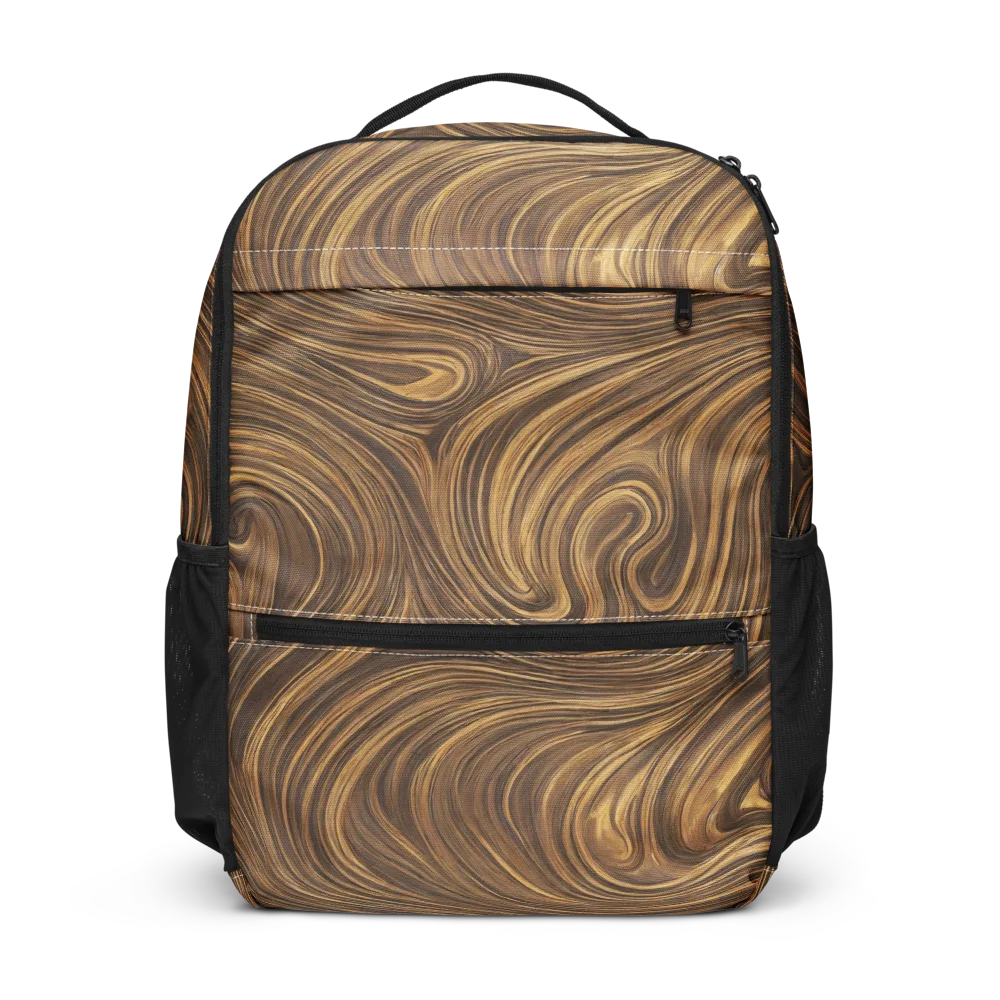 Tigerwood Drift on Utility Backpack — Front