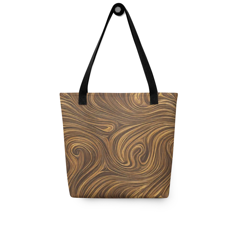 Tigerwood Drift on Tote Bag — Front