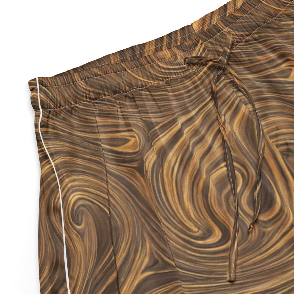 Tigerwood Drift on Women's Pajama Shorts — Product details